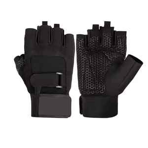 Guantes antideslizantes para gimnasio y Fitness, guantes personalizados de cuero para levantamiento de pesas, servicio OEM, guantes para gimnasio y Fitness - Product Image 2