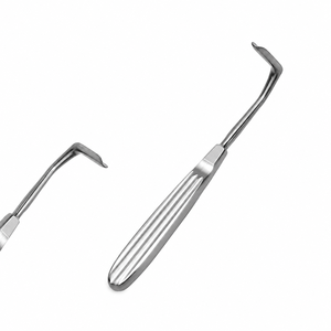 Retractor Aufricht con espéculo de 6.5″ y hoja sólida de 45mm, instrumento quirúrgico ORL de grado alemán - Product Image 3
