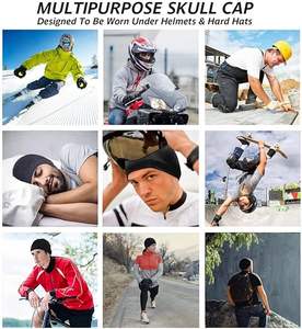 Unisex Winter Warm Thermal Bonnet Hats Thick Wool <b>Neck</b> <b>Scarf</b> Mask <b>for</b> <b>Men</b> and Women Digital Printed Knitted Beanie Hat - Product Image 6