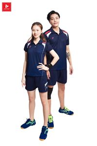 Camiseta deportiva de Bádminton de secado rápido Unisex de alta calidad, Camiseta deportiva de Fitness personalizada para adultos, iluminación JP Design - Product Image 6