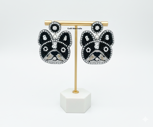 ต่างหูลูกปัดหลากสีสัน ของขวัญสำหรับฤดูร้อนและชายหาด เครื่องประดับทำมือ ต่างหูลูกปัดรูปหยดน้ำ สไตล์โบฮีเมียน ต่างหูห้อยสำหรับผู้หญิง - Product Image 1