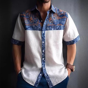 Camisetas de verano de alta calidad para hombre, camiseta de manga corta versátil con gráfico Hawaiano estampado en 3D - Product Image 3
