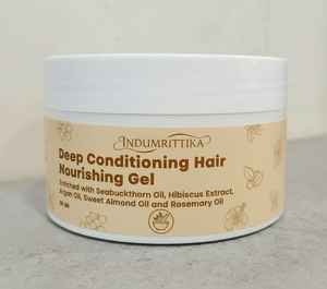 Gel nourrissant pour cheveux en profondeur, formule hydratante, fortifiante et réparatrice pour des cheveux lisses et sains - Product Image 6