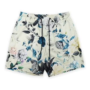 ผ้าระบายอากาศพิมพ์ลายสำหรับผู้ชายกางเกงขาสั้นผ้าโพลีเอสเตอร์พิมพ์ DTF และพิมพ์หน้าจอผ้าตาข่ายสำหรับชายหาดที่กำหนดเอง - Product Image 5