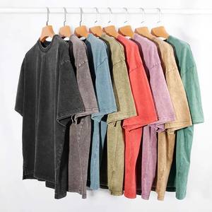 Vintage Crew Neck Printed Short <b>Sleeve</b> Cotton <b>Mens</b> Loose Fit Acid Wash <b>T</b>-<b>Shirt</b> - Product Image 5