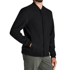 Chaqueta de Béisbol Varsity de Lona Tejida de Primera Calidad, con Cuello Alto, Resistente al Viento y Transpirable para Hombre - Product Image 4