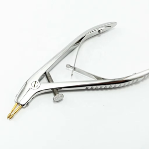 Pince orthodontique de qualité supérieure pour retirer les ponts et les couronnes télescopiques, en acier inoxydable, outils d'extraction de laboratoire dentaire réutilisables, CE - Product Image 5