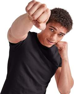 T-shirts à col rond en tricot léger Tri-Blend pour hommes - Écologiques et respirants - Product Image 1