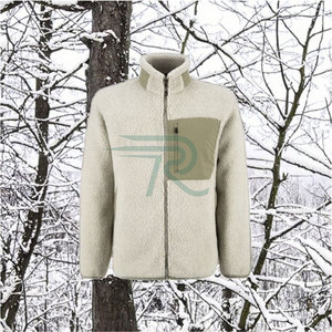 2026 Winter Casual Patchwork Stand Collar Embroidered Zipper <b>Fleece</b> Warm Front Breathable Seamless <b>Jacket</b> Men <b>Thick</b> Cotton Plus - Product Image 5