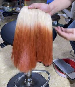 Offre Spéciale ombre couleur vive os droit vietnamien vierge faisceaux de cheveux humains pas cher extensions de cheveux faisceaux de cheveux bruts en gros - Product Image 4