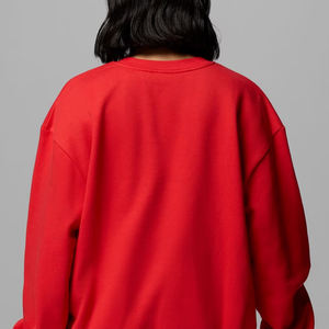 Sweat-shirt pour femmes de haute qualité, manches longues, vêtements décontractés pour les acheteurs en gros / service OEM avec col rond et logo personnalisé - Product Image 5