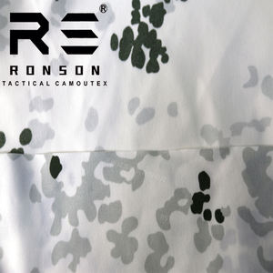 Tela de Nailon Cordura 500D, Estampado de Camuflaje Alemán <span class=keywords><strong>Flecktarn</strong></span> Schneetarn, Material Oxford Tejido, Ropa Deportiva Táctica - Product Image 6
