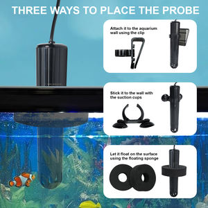 Digital 7 in 1 Smart Aquarium Water <b>Tester</b> for <b>PH</b> Temperature TDS EC Salinity SG ORP Wifi Connected Water Quality Monitor - Product Image 6