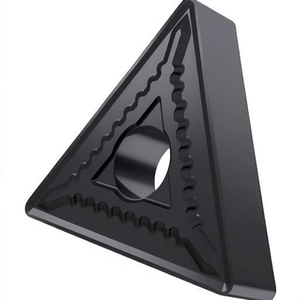 Plaquette de tournage indexable ISO TNMG 160408E-SMT6310 D. 3.81mm avec revêtement PVD, lot de 10 pour outillage de précision - Product Image 2