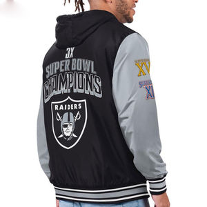 Veste en satin sportive de haute qualité pour hommes, couleur unie, imperméable, réversible, poche sur le devant, épaules tombantes, pour l'hiver, vente chaude - Product Image 4