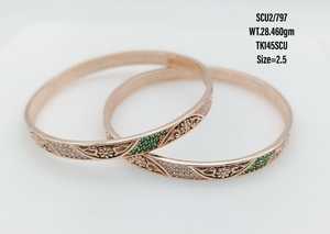 Pulseras de plata de ley 925 chapadas en oro rosa de 18k para mujer, brazaletes de pulsera fina de cz, joyería para mujer, envío directo - Product Image 3