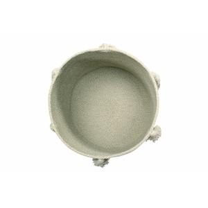 Spacious Green Floor <b>Basket</b> Storage For Clothes Storage Plants Throws And Contemporary Home Styling Handcrafted From India - Product Image 2