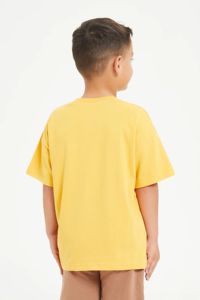 Camiseta de gran tamaño para niños de primavera, camiseta de lavado ácido, ropa para correr, Camiseta deportiva personalizada, ropa de calle para niños, camisetas para correr - Product Image 5