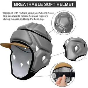 Casque de rugby EVA Softshell réglable pour adultes et jeunes, unisexe, nouvel équipement de protection 7v7 - Product Image 3