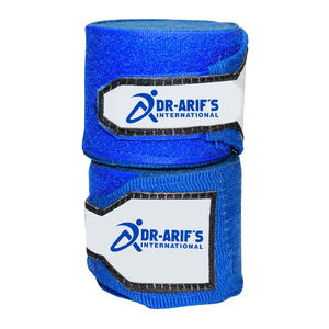 Fight Gear 180 "Main Semi-Élastique Wraps Crochet et Boucle Fermeture pour Boxe Kickboxing, Muay Thai, MMA 1 Paire, Bleu, Unisexe - Product Image 4
