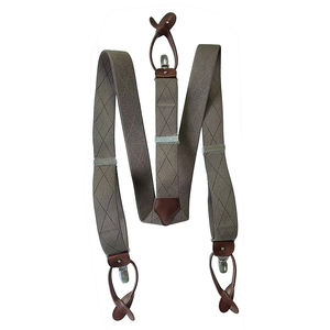 Meilleur fournisseur de sangles élastiques en polyester de haute qualité et élégantes pour les vêtements décontractés et formels Bretelles 2 en 1 pour hommes en solde - Product Image 1