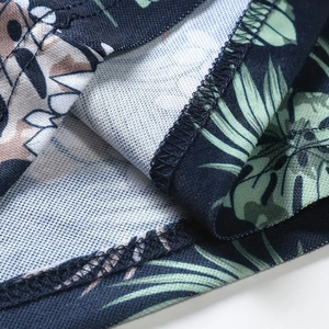 Camisas de polo informales ligeramente elásticas, camisa con botones de manga, ropa de hombre para verano, camisa de polo estampada para hombre al aire libre - Product Image 3