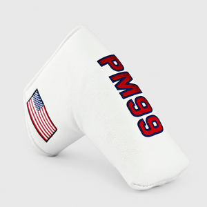 Housse de club de golf magnétique en cuir PU moderne et élégante, imperméable, avec logo brodé, personnalisable, pour <span class=keywords><strong>putter</strong></span> de golf à lame, best-seller - Product Image 1