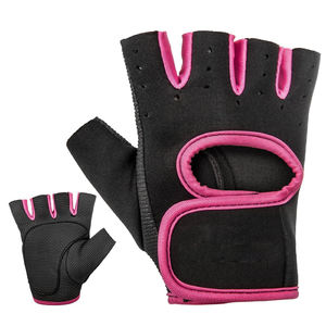 Prix de gros Rembourrage confortable Demi-doigt Gants d'haltérophilie antidérapants Respirant Intérieur Extérieur Musculation Fitness - Product Image 1