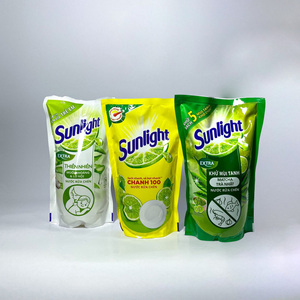 Top Seller Eco-Friendly <b>Sunlight</b> Dishwashing Detergent <b>Soap</b> 750g Bag Matcha Essence Natural Ingredients Private Label Premium - Product Image 3