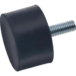 Butée de porte GN 352 40 mm D1 M8 D2 30 mm Hauteur 23 mm Longueur GANTER Lot de 10 - Product Image 1