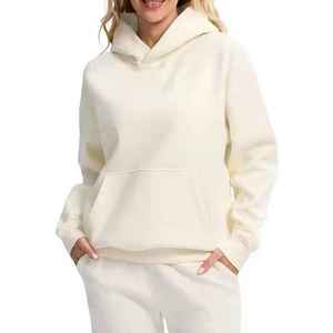 Custom Made Women's 100% Cotton Hoodie Breathable Soft Comfortable Winter/Autumn Wear with Logo Printing Hooded Collar XS Size - Product Image 5