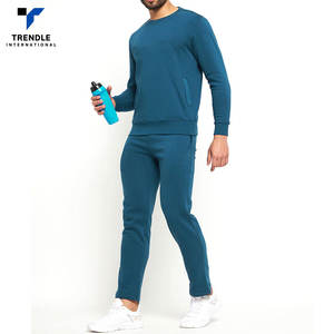 Trajes Deportivos Casuales de Invierno para Hombre, 100% Algodón, Color Sólido - Venta al por Mayor, Alta Calidad, Servicio OEM - Product Image 5