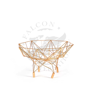 Modern Fancy Design <b>Metal</b> Wire <b>Storage</b> <b>Basket</b> for Fruit Vegetables Table Top Home Kitchenware Use for Parties - Product Image 4