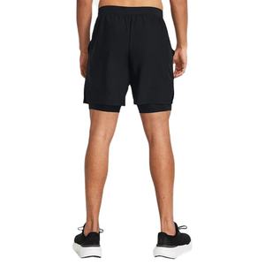 Shorts de compression de sport premium pour hommes, 220 GSM, polyester et élasthanne, athlétiques, pour la course à pied, l'entraînement, respirants - Product Image 2