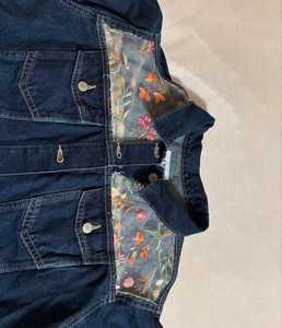 แจ็กเก็ตยีนส์มีรอยขาดสำหรับผู้หญิงเสื้อคลุมลำลองดีไซน์ใหม่ - Product Image 5