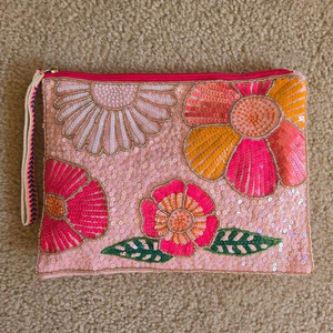 Porte-monnaie soleil fait à la main avec perles de rocaille avec accepter couleur personnalisée porte-monnaie traditionnel perlé broderie pour les commandes personnalisées - Product Image 6