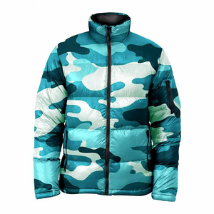 Best Selling Men's Winter Puffer Jacket Hood Customized New Arrival Canvas Fabric Wholesale Price Winter Warm Puffer Jackets - Product Image 1