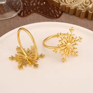 Porte-serviette en or de créateur pour décoration de table élégante, événements de mariage, fêtes, repas dans un hôtel, serviette de qualité supérieure - Product Image 4