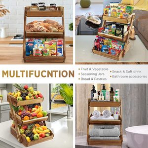 Organizador de encimera, precio holgado, 3 Tier Ruit asasket para Itchen ruruit tortorage - Product Image 4