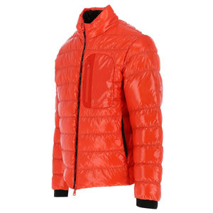 2025 Hot Selling <b>High</b> Quality Winter Puffer Jackets for Men <b>Low</b> MOQ Canvas Fabric Stand Collar <b>High</b> Street Style - Product Image 2