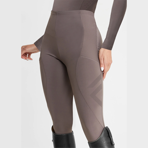 Gran oferta, mallas para montar a caballo, mallas, pantalones, pantalones ecuestres para mujeres y niños, mallas de nailon de poliéster para Invierno seco de cintura alta - Product Image 4