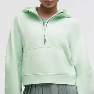 Sudadera con capucha extragrande de algodón pesado de alta calidad, logotipo personalizado, Impresión de soplo de transferencia de calor, sudaderas con capucha para mujer - Product Image 1