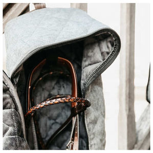 Équipement pour chevaux Sac à dos de bride d'équitation personnalisé OEM en différentes couleurs avec logo personnalisé Sacs à bride personnalisés personnalisés - Product Image 6