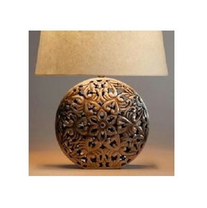 Lámpara de mesa de diseño personalizado, luz de escritorio de caña, decorativa y de iluminación, de latón, para sombra nocturna, decoración del hogar y dormitorio, gran oferta - Product Image 1