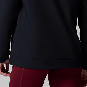 Sweat à capuche pour femme en tissu respirant, couleur unie, avec capuche et matière polaire pour un ajustement confortable et décontracté, pour une utilisation en extérieur et décontractée - Product Image 6