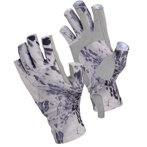 Gants de pêche camouflage bleu avec design drapeau américain, gants de pêche bleus patriotiques antidérapants, antidérapants, protection UV - Product Image 5