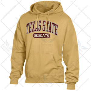 Sudadera con Capucha Ligera de Forro Polar para Hombre de los Texas State Bobcats, Diseño Sólido de Alta Calidad Personalizado para Universidad - Product Image 2