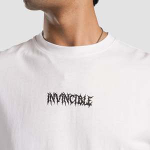 Camiseta Blanca con Patrón Abstracto, Transpirable, de Jersey, de Secado Rápido, 280 Gramos, con Impresión Serigráfica y Serigrafía - Product Image 5