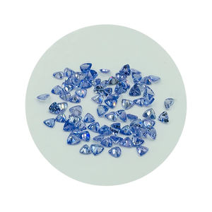 Pierres précieuses en vrac Tanzanite Trillion de pierres précieuses naturelles à facettes à un prix abordable - Product Image 1