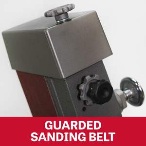 Machine à poncer à bande et à disque de 6 po x 48 po, 2 CV, 230 V, monophasée, pour finition de surface - Product Image 4